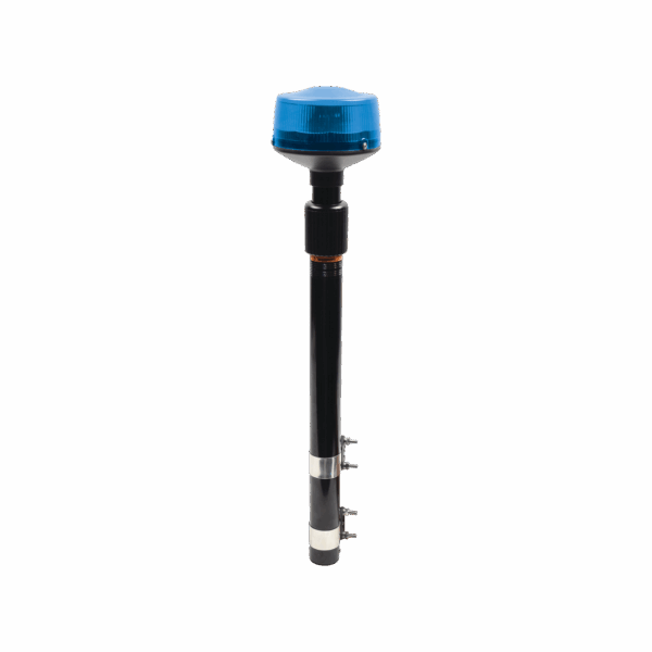 Luz telescópica Ultra Brillante para motocicleta, color Azul