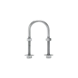 Abrazadera tipo U de 1/2″, con acabado Electro Zinc, n...