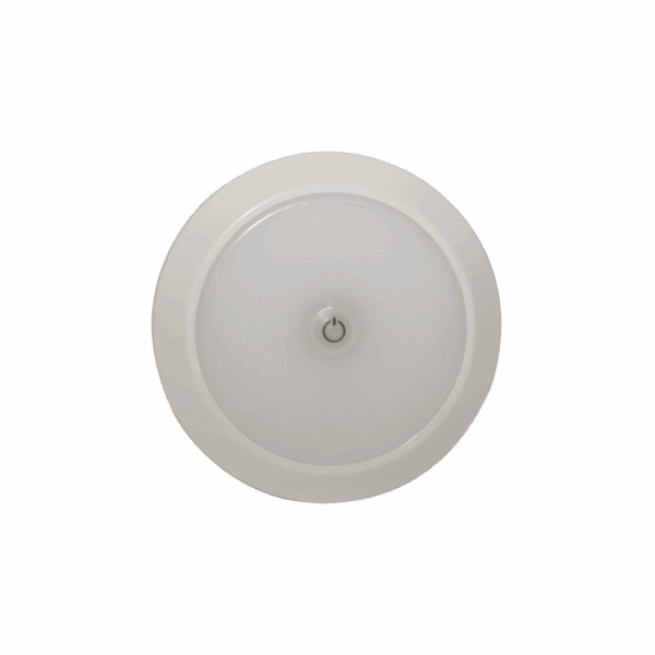 Luz para Interior LED Circular, 5.5", 12-24 Vcc, blanca