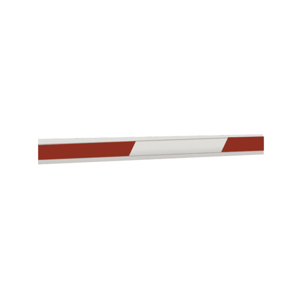 Brazo Rectangular de 7 mts para barrera FAAC 640