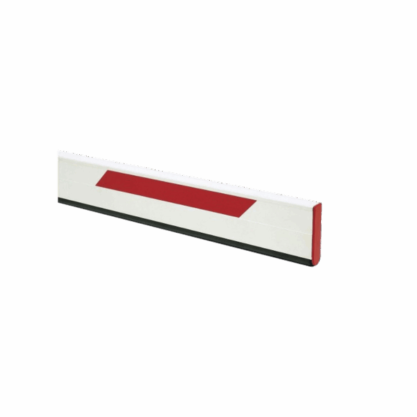 Brazo Rectangular de 3.8 Metros para Barreras FAAC 620 y FAAC 615