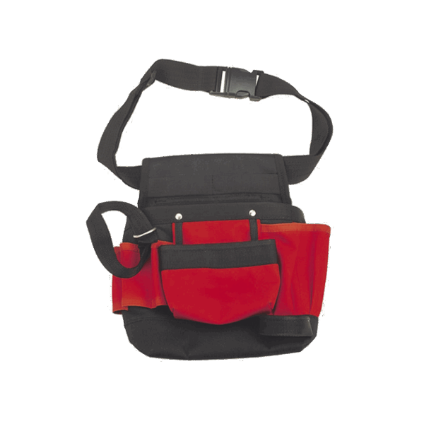 Bolsa de Herramienta para Cintura, 21x11.5x3.4 cm con Múltiples Compartimientos.