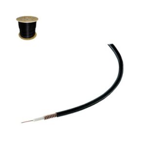 Cable coaxial HELIAX de 1/4″, cobre corrugado, superflexible, BLINDADO, 50 Ohms, Carrete de 305 metros