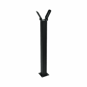Descansa brazo para plumas de barrera vehicular