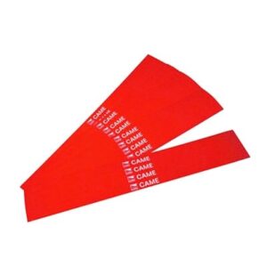 Paquete de 20 bandas reflectantes rojas para mástil 001-G040...