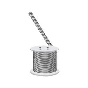 Cable Retenida 7 Hilos, Resistencia 4900 Kg. Diámetro 3/8″ Galv. clase A.  (Precio por Metro).