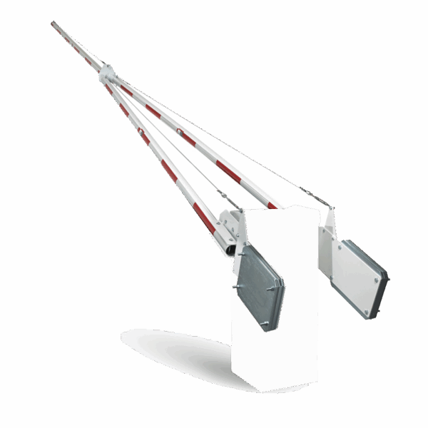 Brazo Tubular de Aluminio de 27 ft Para Barreras Doorking 1602
