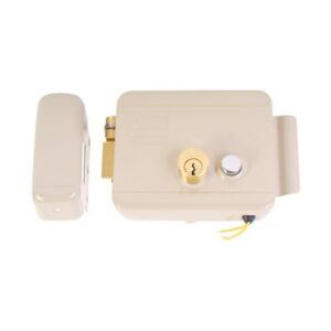 Cerradura Eléctrica / Incluye Llave /Con Botón integrado / I...