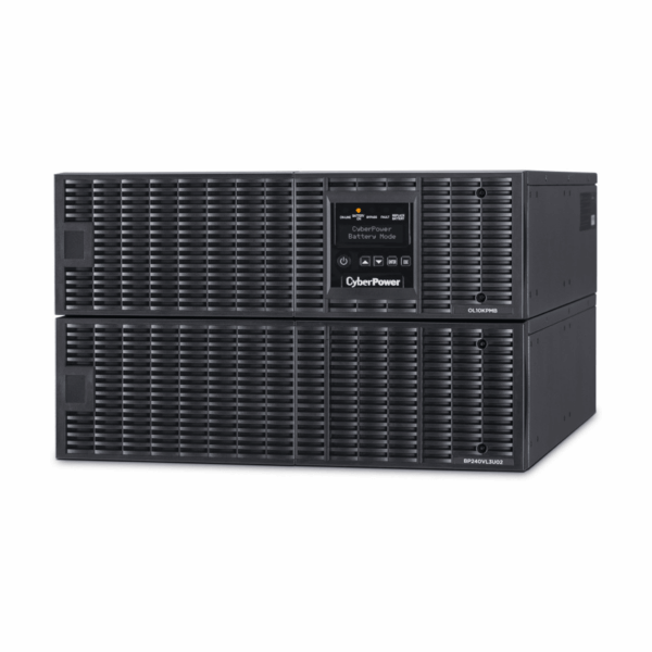UPS de 10000 VA/10000 W, Online Doble Conversión, 200 - 240 Vac de Entrada, 200 - 240 Vac de Salida, Terminal Hardwired, Onda Senoidal Pura, Torre o Rack de 6 UR, Con 3 Tomas NEMA L6-30R