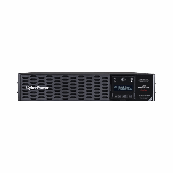 UPS de 1500 VA/1500 W, Topología Línea Interactiva, Entrada 120 Vca NEMA 5-15P, Onda Senoidal Pura, Torre o Rack 2 UR, Con 8 Tomas NEMA 5-15R