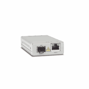 Convertidor de medios Gigabit Ethernet a fibra óptica con pu...
