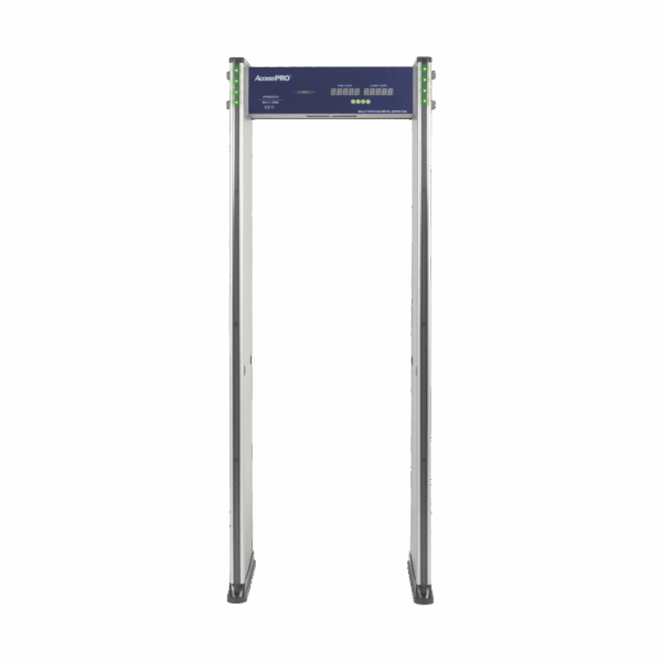 Detector de metales de 6 zonas/ Uso en Interior/ Contador de alarmas y Personas