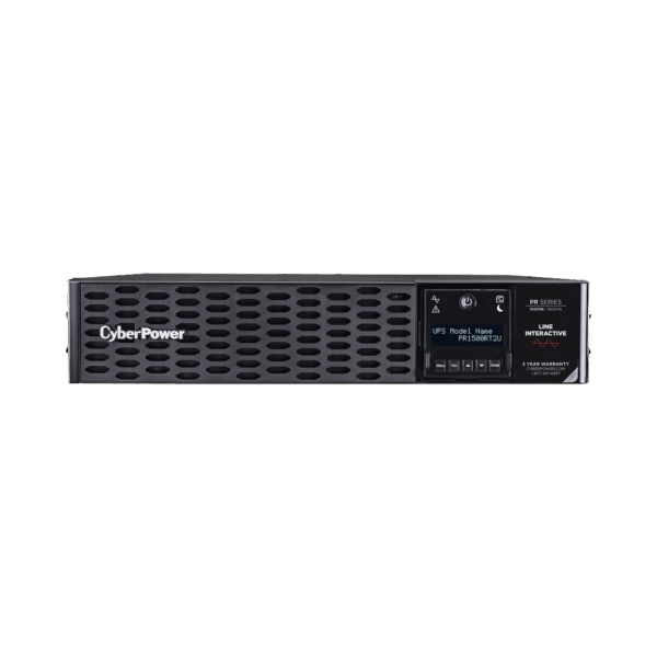 UPS de 1500 VA/1500 W, Topología Línea Interactiva, Entrada 120 Vca NEMA 5-15P, Onda Senoidal Pura, Torre o Rack 2 UR, Con 8 Tomas NEMA 5-15R