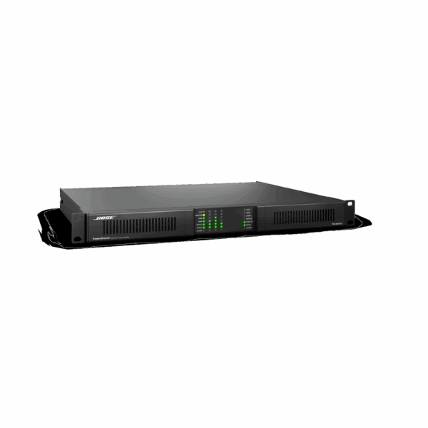 Amplificador de Audio PowerShareX | 4x1200w | Potencia Adaptable | DSP | Dante | Baja Impedancia | 70/100V