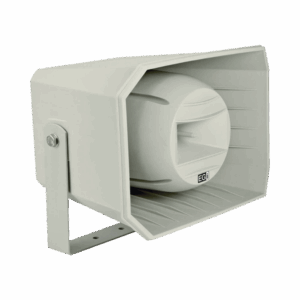 Bocina HiFi PoE Ethernet IP, de 2 vias 30W, grado de protección IP66 Gris Claro