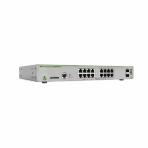 Switch PoE+ Administrable CentreCOM GS970M, Capa 3 de 16 Pue...