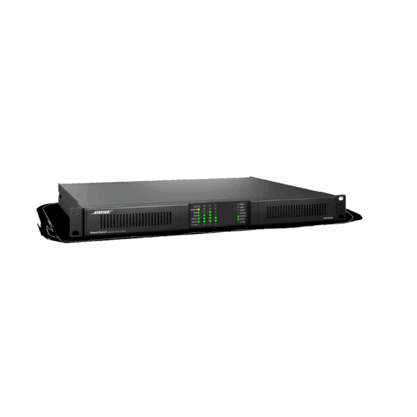 Amplificador de Audio PowerShareX | 4x300w | Potencia Adaptable | DSP | Dante | Baja Impedancia | 70/100V