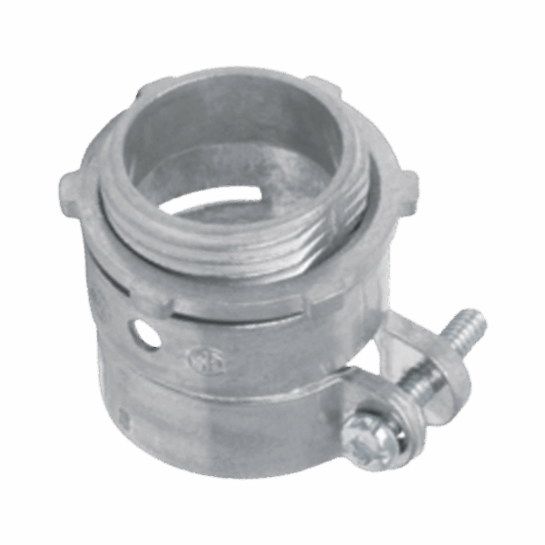 Conector recto para tubo flexible de 3/4" (19 mm)