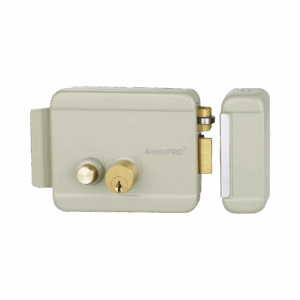 Cerradura Eléctrica con Botón de Salida/ Incluye Llave  / Ex...