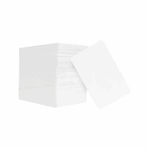 Paquete de 100 tarjetas PVC