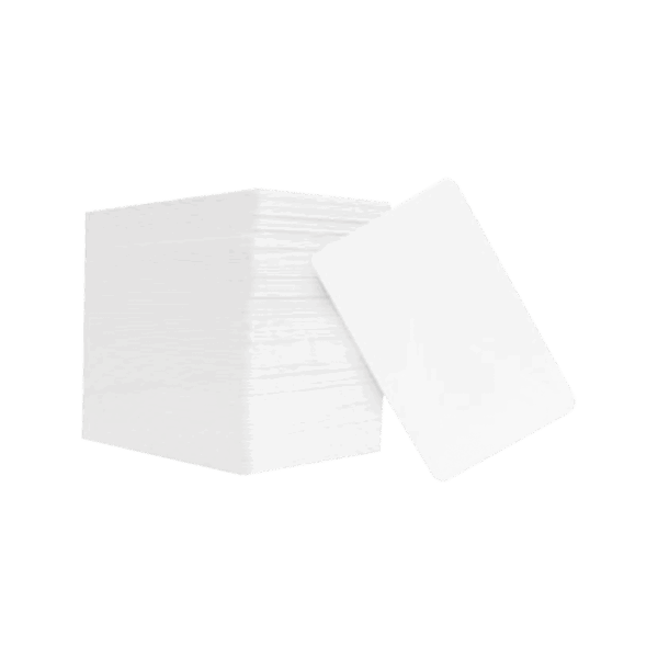Paquete de 100 tarjetas PVC