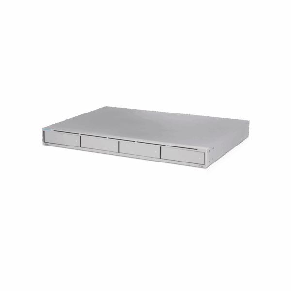 NVR Empresarial UniFi Protect de 4 Bahías de Disco Duro, recomendado para hasta 50 cámaras Full HD