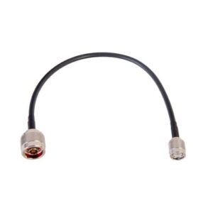 Jumper de 30 cm fabricado con cable RG-58U-SYS, conector &#8...