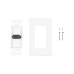 Placa de pared 1 puerto HDMI hembra a hembra