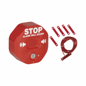 Alarma Multifunción Exit Stopper® para proteger puertas dobl...