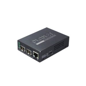 Convertidor de Medios con Doble Puerto SFP 1000BASE-FX/SX/LX...