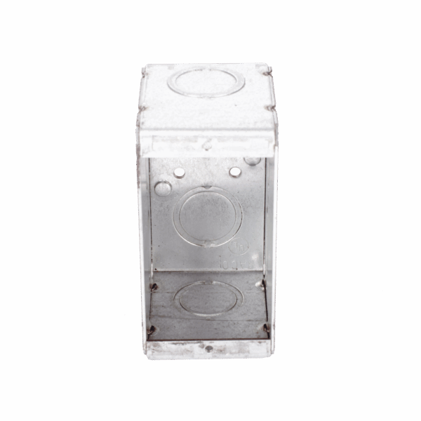 Caja (Chalupa )  Multigang de 1 Gang/ Profundidad de  2-1/2"/ 8 TKO (1/2" y 3/4").