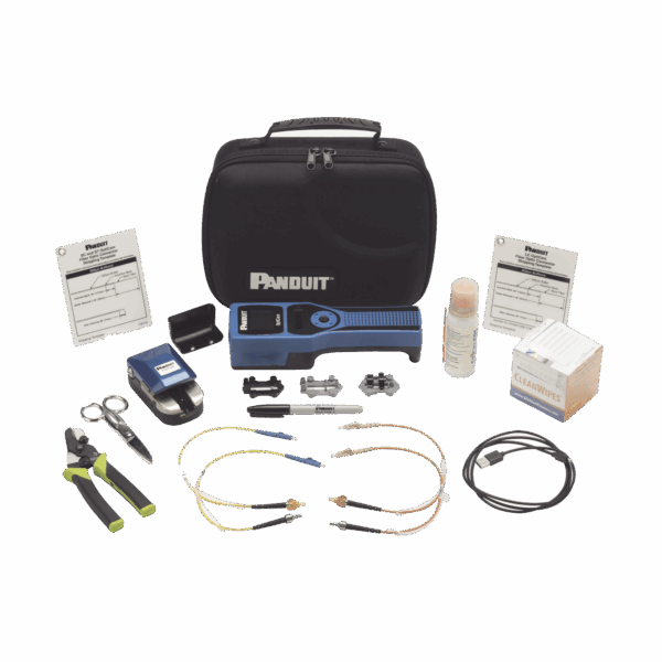 Kit Completo de Herramienta OCTT Opticam 2 de Panduit, para Terminación de Conectores Pre-Pulidos LC, SC o ST, Incluye Desforradora y Cleaver