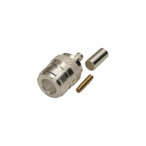 Conector N Hembra, de Anillo Plegable para Cables LMR-240, R...