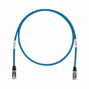 Patch Cord Cat6A, Blindado S/FTP, CM/LS0H, 7ft, Color Azul