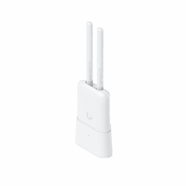 Antenas omnidireccionales y Stand para AP UK-ULTRA (no incluido), incluye 2 antenas dual-band de 3 dBi en 2.4 Ghz y 4 dBi en 5 Ghz