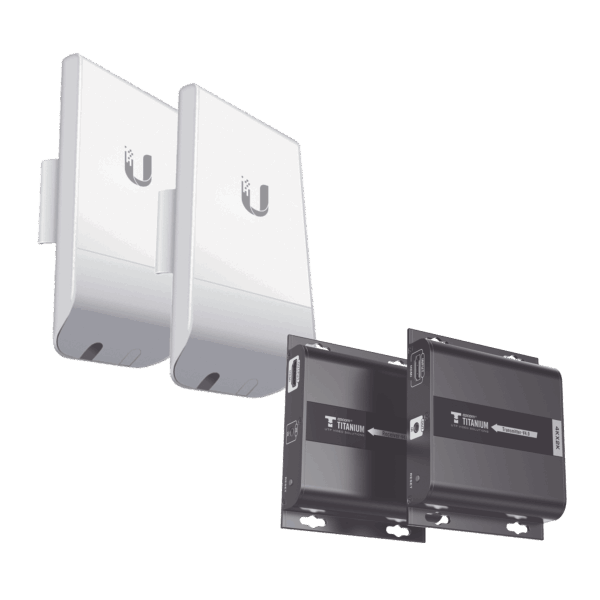 Kit de Enlaces de Video por HDMI Inalámbrico / Distancias de hasta 200m / Soporta Resolución hasta 4K
