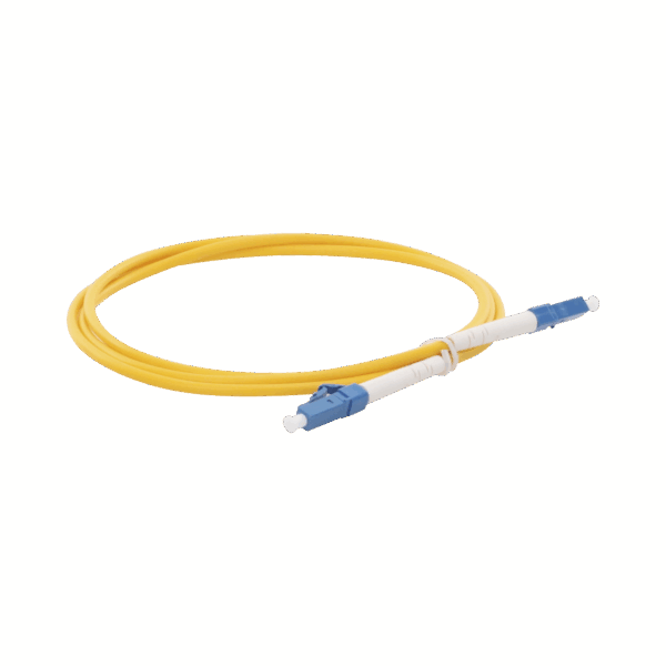 Jumper de Fibra Óptica Monomodo LC/UPC-LC/UPC Simplex de 1 metro, 3mm