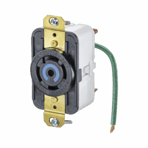 Receptáculo de Media Vuelta Industrial 30 A 120/208 V CA/ Ne...