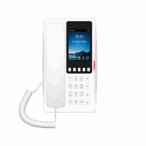 Teléfono IP Wi-Fi Hotelero con PoE, Puerto USB de Carga y Pa...