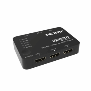 Switch HDMI 5×1 | 18Gbps | 4K@60Hz | YCbCr 4:4:4 | HDR,...