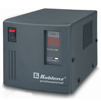 REGULADOR DE VOLTAJE KOBLENZ ER-2550, 2500 VA / 2000 W, 6 CO...