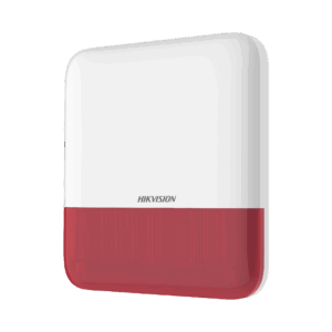 (AX PRO) Sirena Inalámbrica con Estrobo Rojo para Exterior I...
