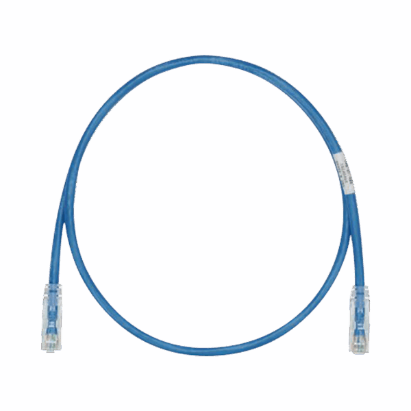 Cable de Parcheo TX6, UTP Cat6, 24 AWG, CM, Color Azul, 15ft