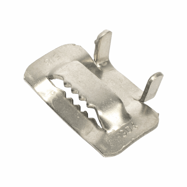 Hebilla de Acero Inoxidable T, 5/8", 100 piezas