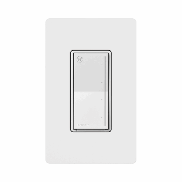 (RadioRa3) Control de ventilador, silencioso de 4 velocidades, touch