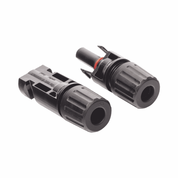 Conector MC-4 para Módulos Fotovoltaicos (conector hembra + conector macho)