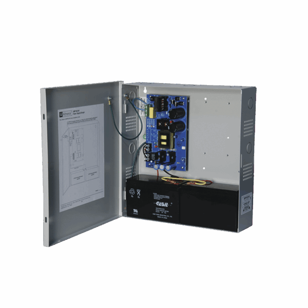 Fuente de Poder ALTRONIX de 24 Vcc @ 10 Amper / 1 salida / Ideal para aplicaciones de Control Acceso/Intrusión / CCTV / Con voltaje de entrada de 115 Vca / Con capacidad de baterías de respaldo / Requieren baterías