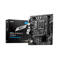 MB MSI B760 INTEL S-1700 14A/13A/12A GEN/2X DDR4 4800/HDMI/M...