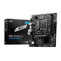MB MSI B760 INTEL S-1700 14A/13A/12A GEN/2X DDR5 4800/1XDP/H...