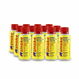Caja de 72 latas de humo sintético en aerosol para probar de...
